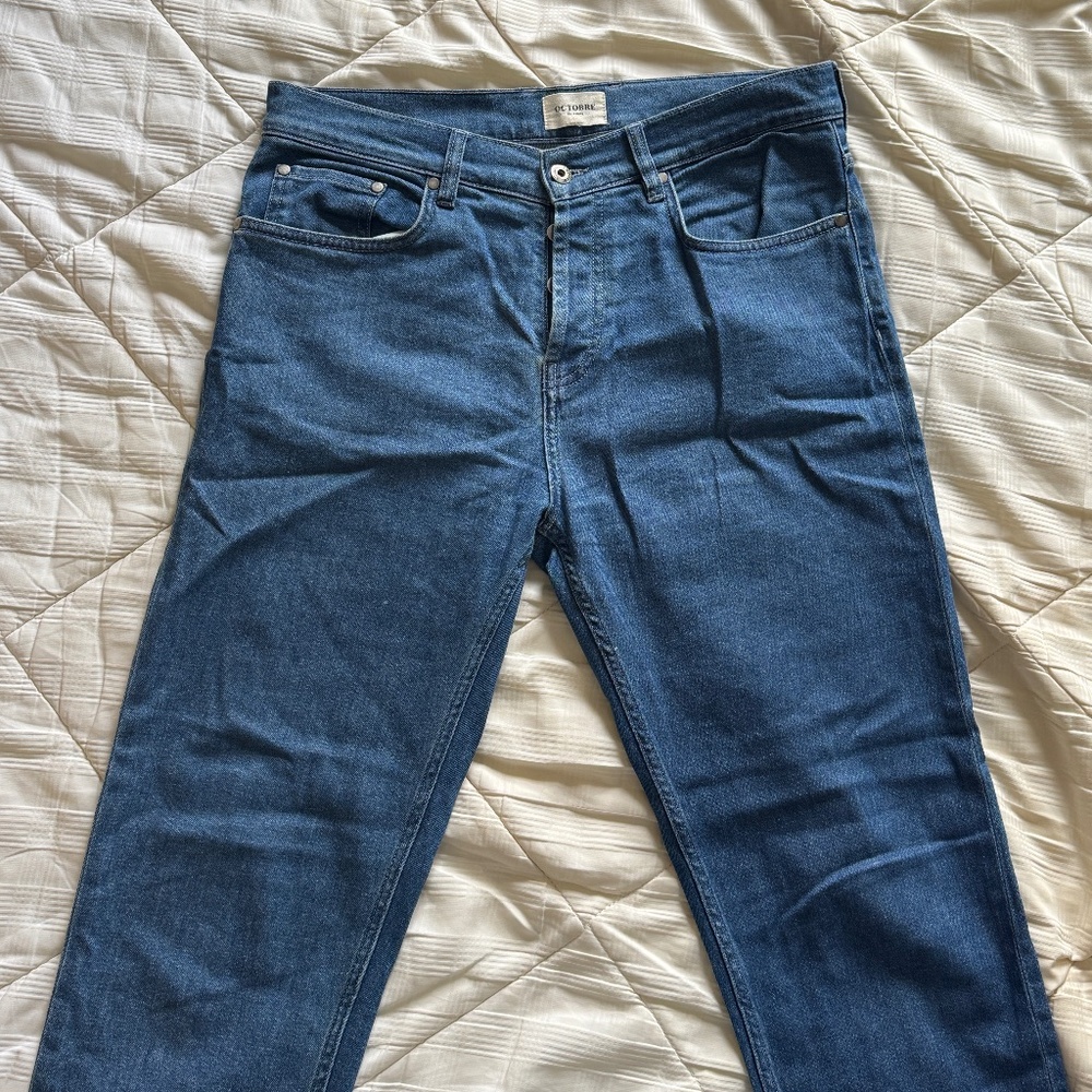 Octobre Editions - Avi Slim Jeans - Size 31, Washed Blue